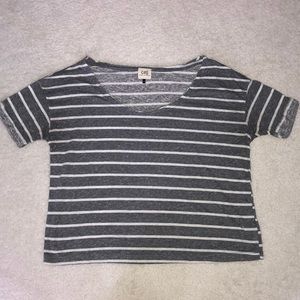 Striped crop top